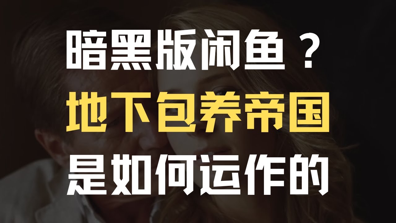 墩布怕麻烦：4天1万？7万人大群？地下包养交易有多疯狂？是谁在经营包养产业链？