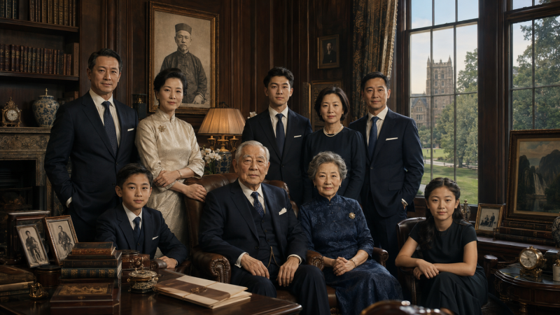 细说美国的华人老钱家族-duli 读立